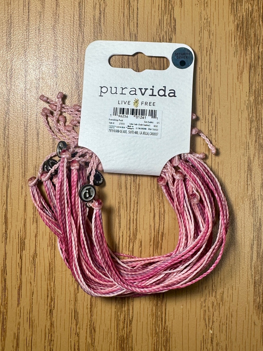 Pura Vida Stop and Smell the Roses Friendship Bracelets 10 Pack - Picture 3 of 4